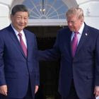 Η υποδοχή του Σι Τζινπίνγκ από τον Ντόναλντ Τραμπ