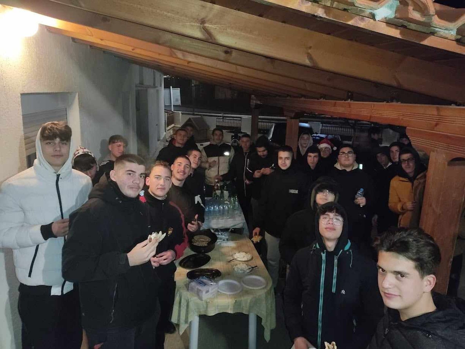 Κόλι Καβύλης Έβρου - Φωτογραφία από το φίλεμα στο σπίτι του Δραγουμάνη