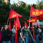 Κινητοποίηση της ΚΝΕ έξω από την πρεσβεία της Γαλλίας – ”Δίπλα στα αδέρφια μας”