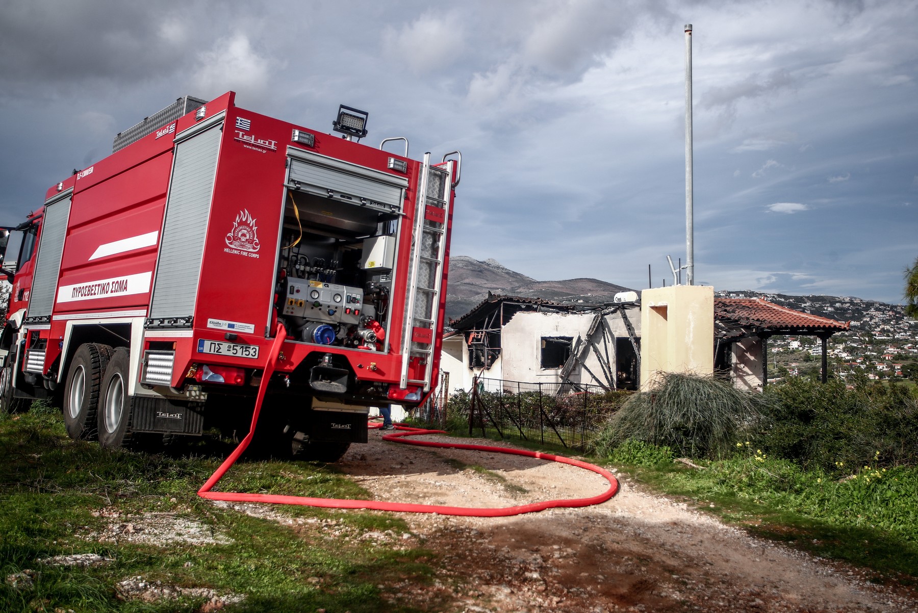 Σέρρες: Φωτιά σε μονοκατοικία – 85χρονη χωρίς τις αισθήσεις της