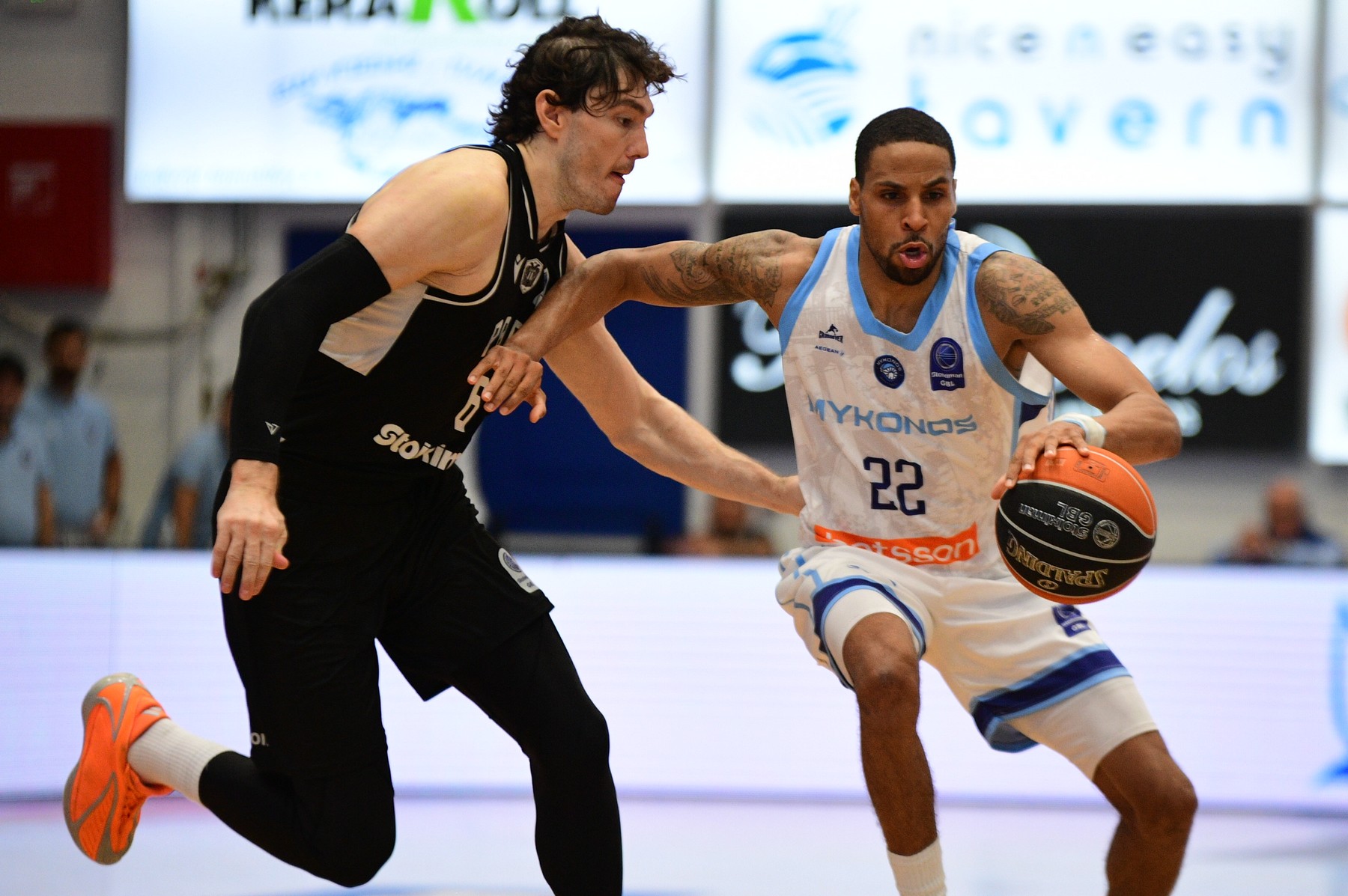 Μύκονος – ΠΑΟΚ 85-88: Ο Δικέφαλος λύγισε τους νησιώτες και μπήκε με το δεξί στη Stoiximan GBL
