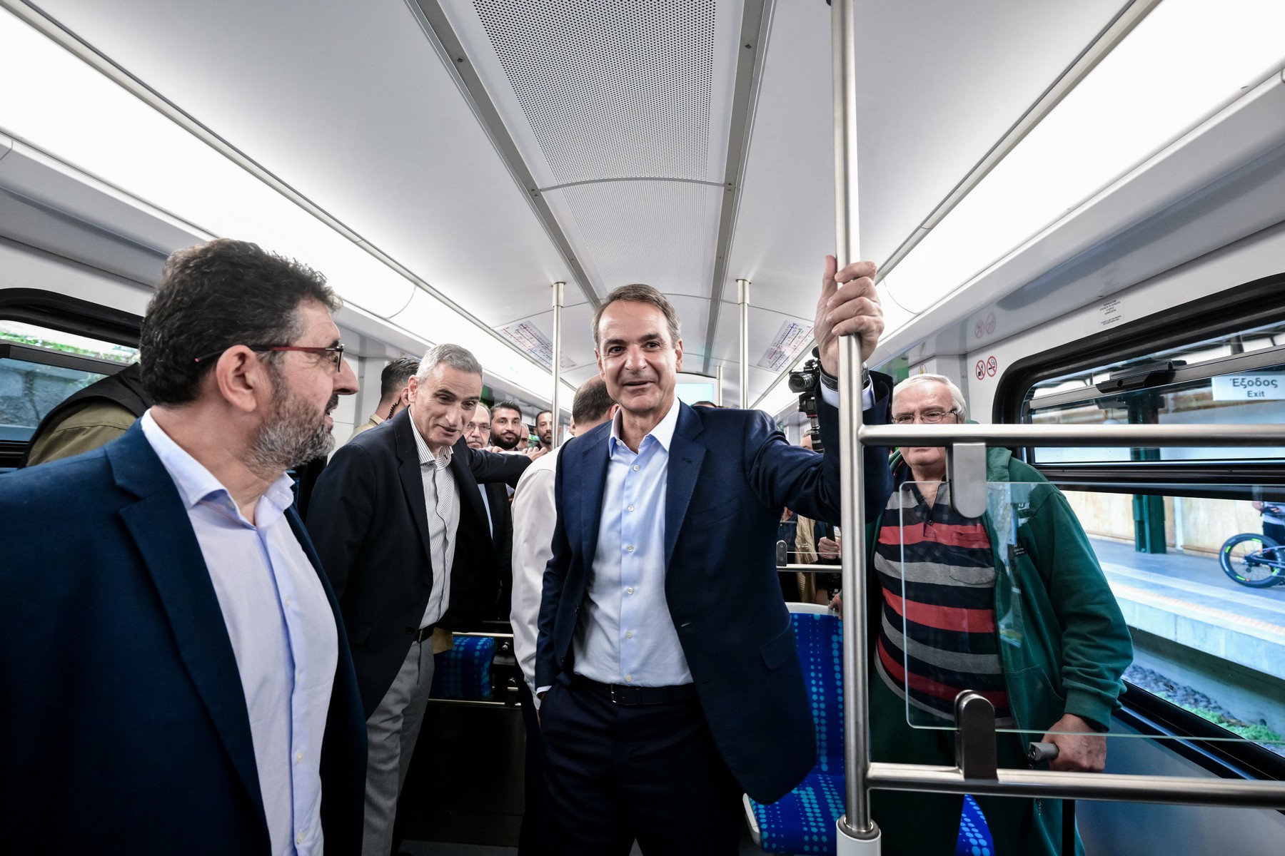 Μητσοτάκης για Ηλεκτρικό: ”Σε πολύ προβληματική κατάσταση η Γραμμή 1” – Έρχονται 14 ανακατασκευασμένοι συρμοί