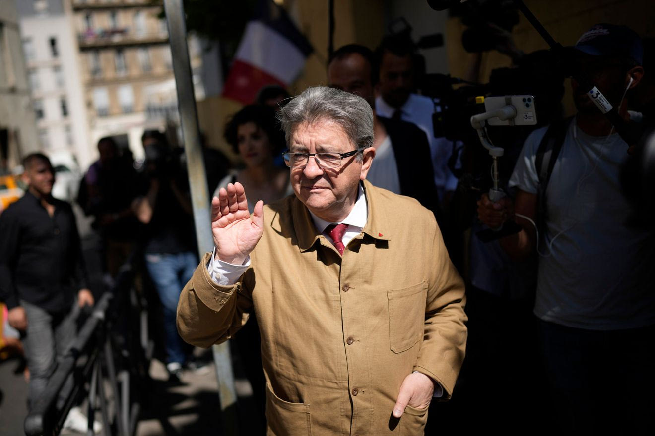 Ο Jean-Luc Melenchon