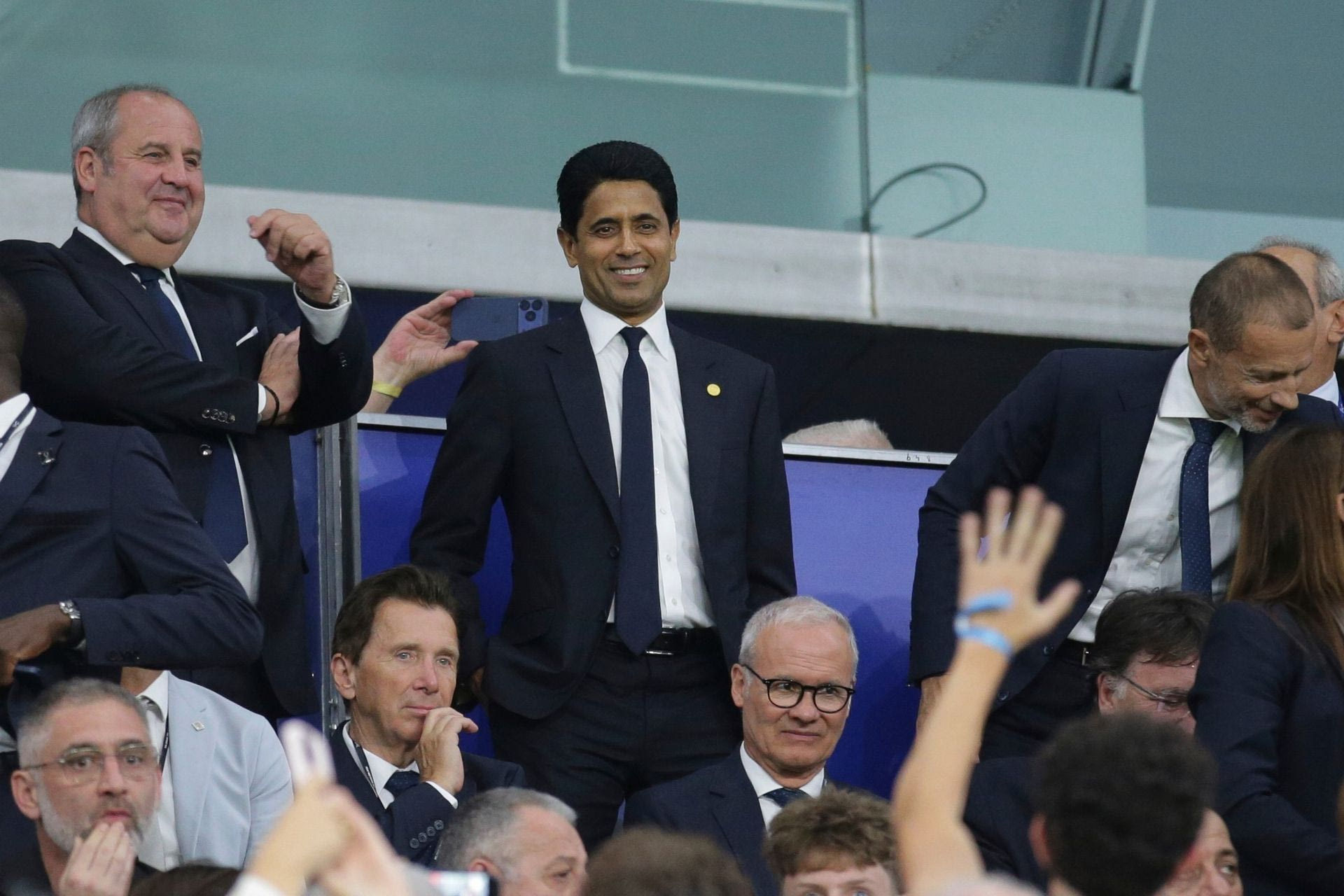 O Nasser al-Khelaifi της Saint-Germain