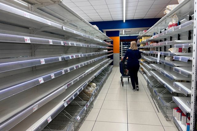 Ιταλία: Άδεια τα ράφια των σούπερ μάρκετ μετά την απεργία των φορτηγατζήδων