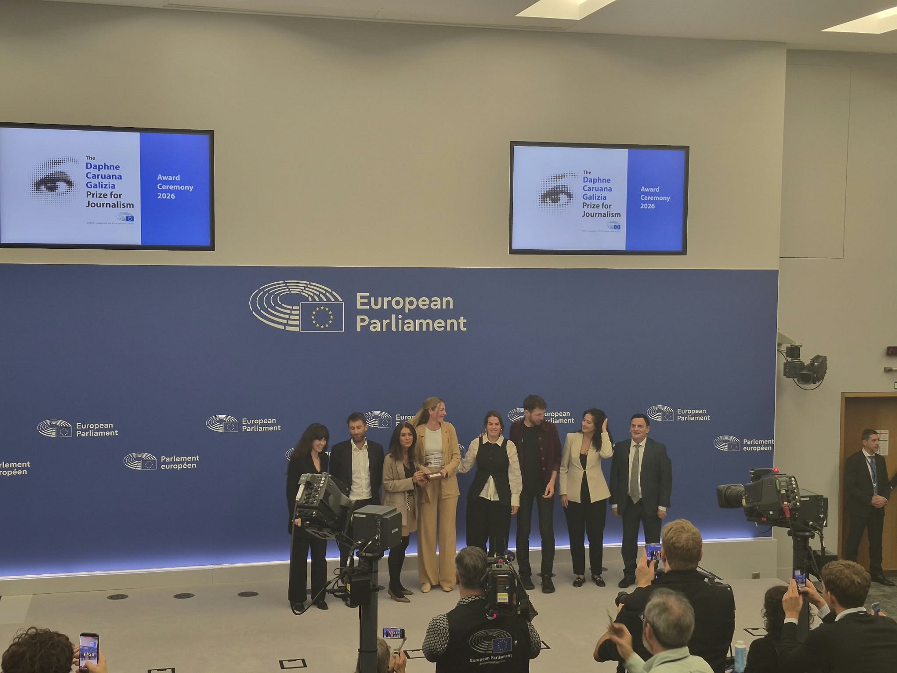 Σε έρευνα για το μεταναστευτικό το Βραβείο Daphne Caruana Galizia 2026