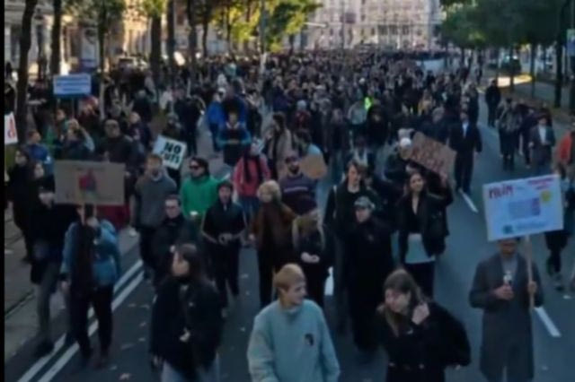 Αυστρία: Χιλιάδες φοιτητές διαδήλωσαν στη Βιέννη – “Όχι στις περικοπές”