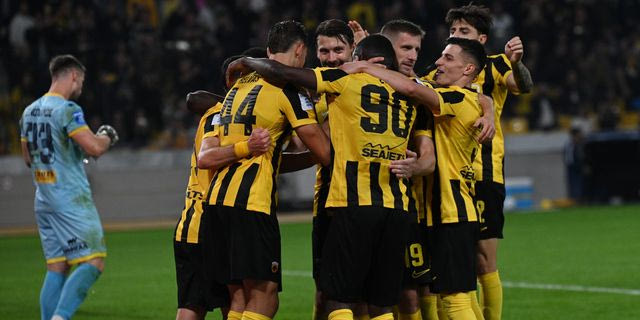 ΑΕΚ – Παναιτωλικός 5-0: Ξέσπασε η Ένωση με 5 διαφορετικούς σκόρερ και χορταστικό ποδόσφαιρο