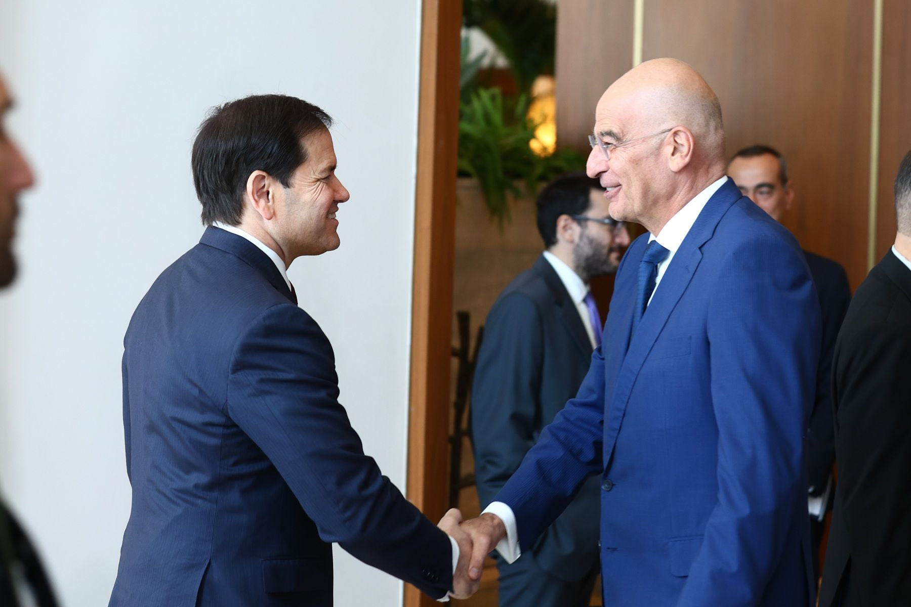 Ο Ρούμπιο στην Αθήνα - Σε εξέλιξη ο στρατηγικός διάλογος Ελλάδας-ΗΠΑ