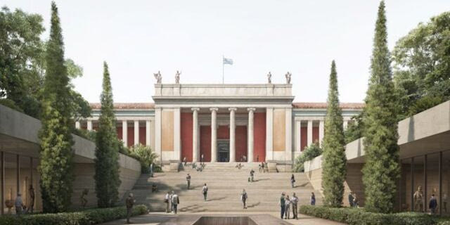 Η επικρατείσα πρόταση των David Chipperfield Architects και Αλέξανδρου Ν. Τομπάζη Α.Ε ΥΠΠΟΑ