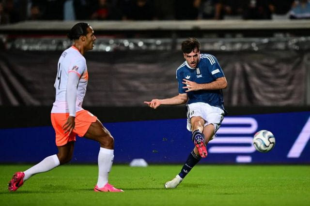 Αυτή τη φορά δεν ακυρώθηκε: 1-0 η Εθνική κόντρα στην Ολλανδία στην καυτή Τούμπα