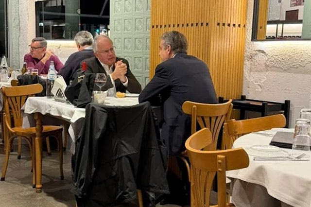 Κωνσταντίνος Τασούλας και Κυριάκος Μητσοτάκης δείπνησαν στη “Διάβαση” στη Θεσσαλονίκη