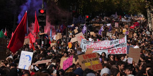 Διαδηλώσεις στη Γαλλία