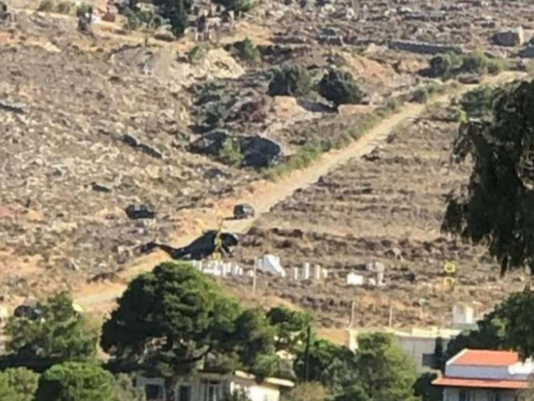 Βαριά προσγείωση στρατιωτικού ελικοπτέρου στην Κάλυμνο - Σώοι οι επιβαίνοντες