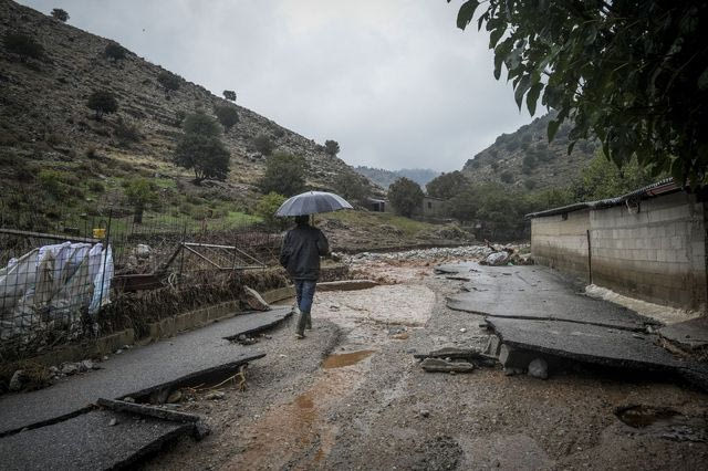Ρέθυμνο: 24ωρη γραμμή για τις ανάγκες των πληγέντων από τις πλημμύρες στο δήμο Μυλοποτάμου