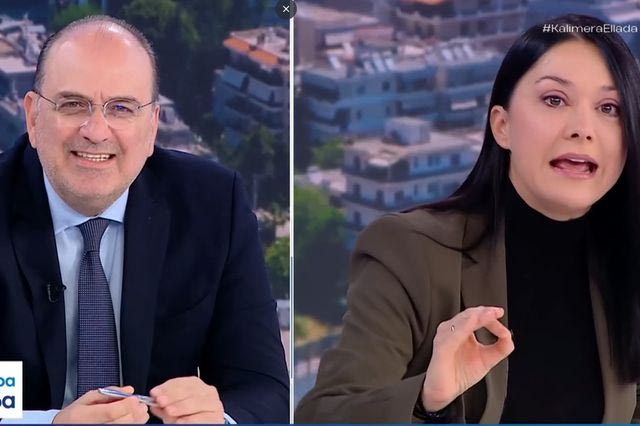 Άγριος καβγάς Λαζαρίδη-Γιαννακοπούλου στον “αέρα” – “Θα τα πούμε στα δικαστήρια”