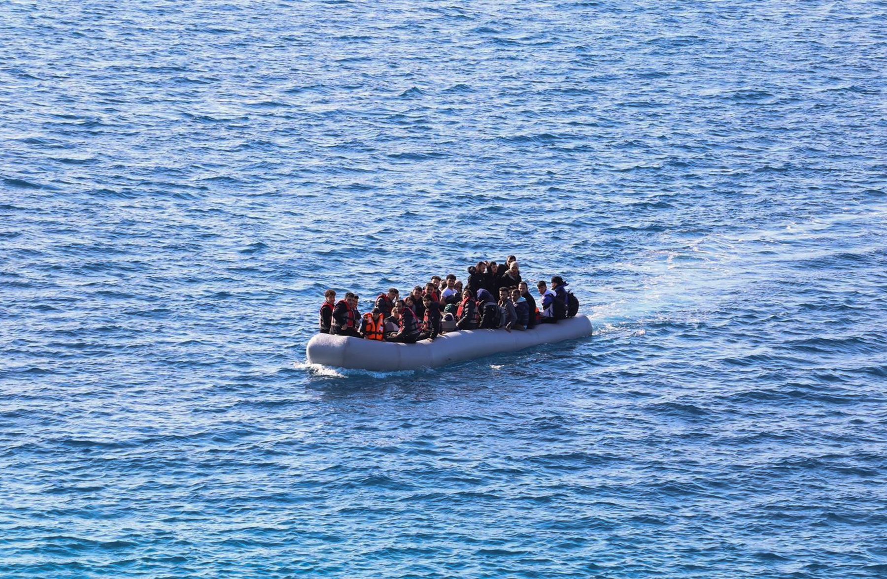 Κρήτη: Διάσωση 46 αλλοδαπών νότια των Καλών Λιμένων