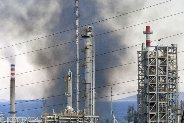 Πώς έγινε το ατύχημα στη Motor Oil – Δύο άτομα στο νοσοκομείο