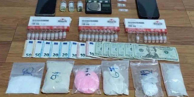 Συνελήφθη διακινητής διαφόρων ειδών ναρκωτικών και αναβολικών
