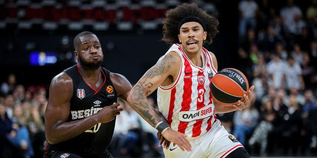 Μπεσίκτας – Ολυμπιακός 73-81: Μεγάλο διπλό με Πλώτα, Γουορντ και οδοστρωτήρες στο πέντε
