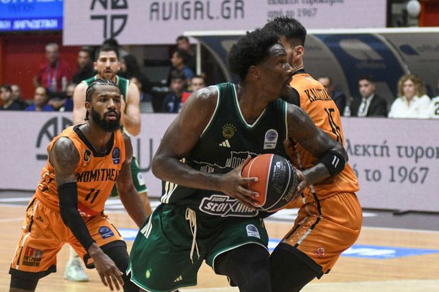 Προμηθέας – Παναθηναϊκός AKTOR 59-84: Κυνικοί οι πράσινοι, πέρασαν με 25άρα από την Πάτρα