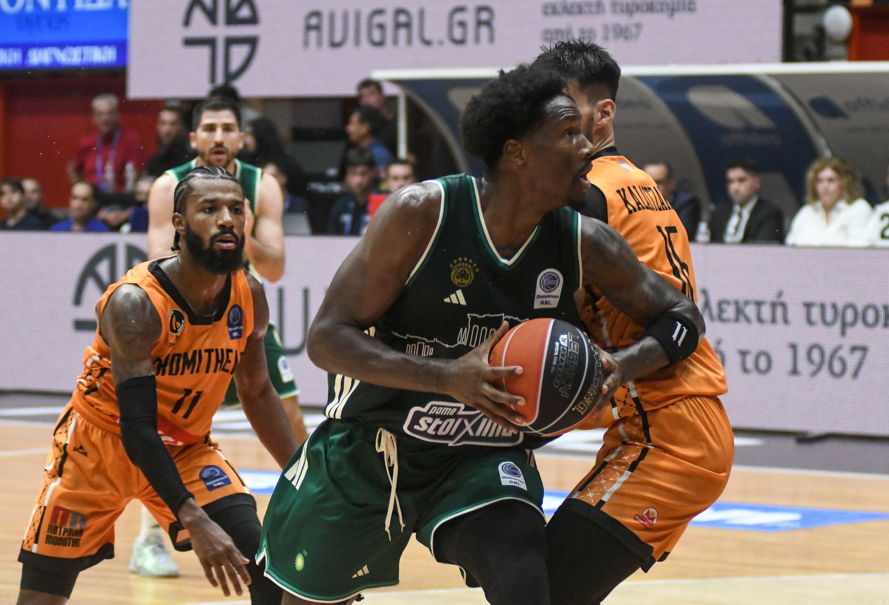 Προμηθέας – Παναθηναϊκός AKTOR 59-84: Κυνικοί οι πράσινοι, πέρασαν με 25άρα από την Πάτρα