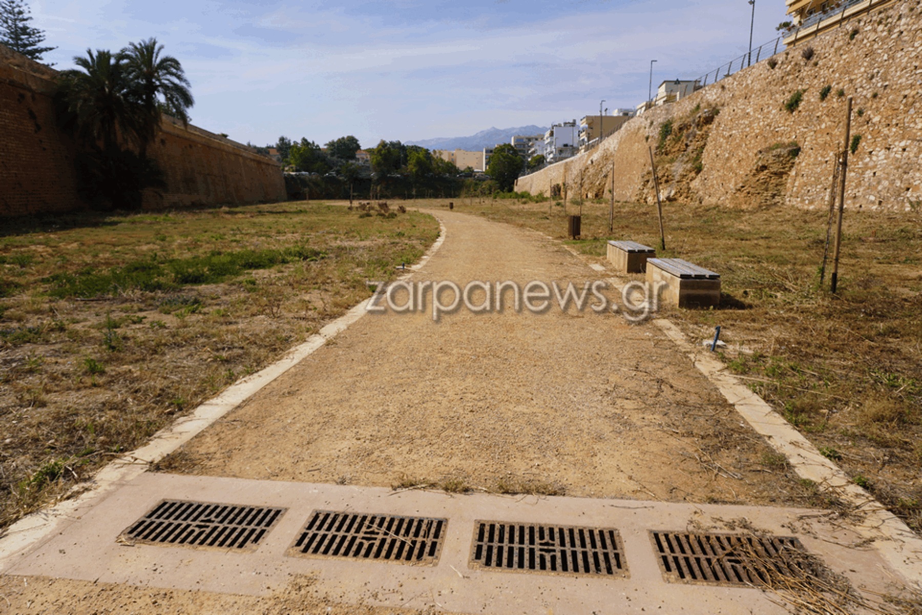 Χανιά: Σοβαρά τραυματίες δύο 25χρονοι που έπεσαν από τα τείχη της Δυτικής Τάφρου