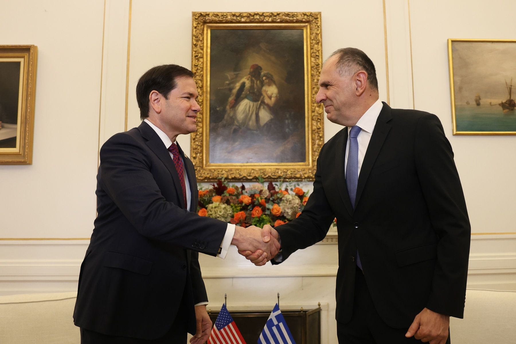 Η επίσκεψη Ρούμπιο στην Αθήνα λεπτό προς λεπτό - Συνάντηση στο ΥΠΕΞ με Γεραπετρίτη