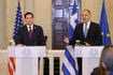 Υπουργείο Εξωτερικών. Συνάντηση του Υπ. Εξωτερικών Γιώργου Γεραπετρίτη με τον ομόλογο του των ΗΠΑ Μάρκο Ρούμπιο.