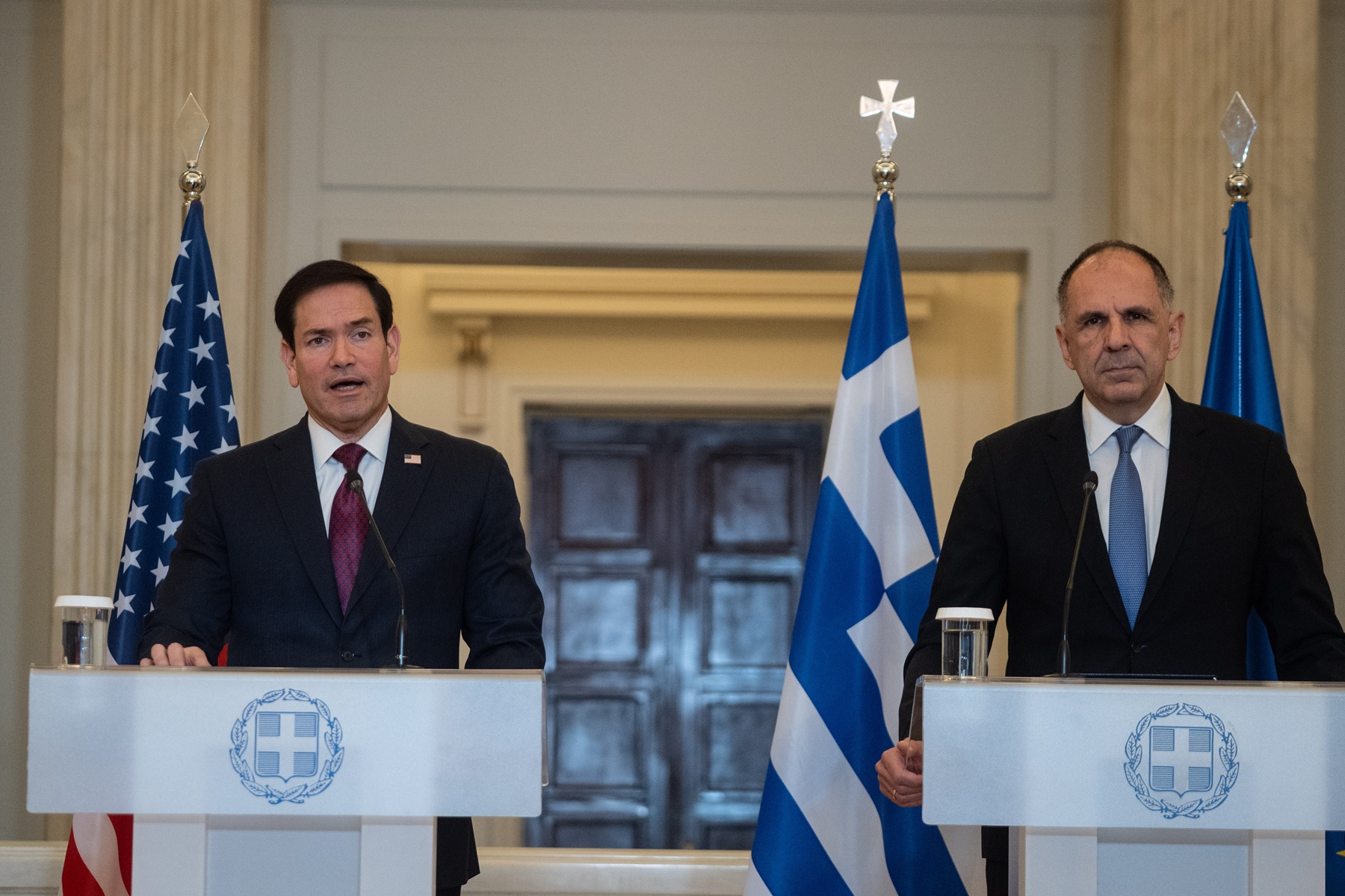 Ρούμπιο για καλώδιο: Ευαίσθητα ζητήματα πρέπει να αντιμετωπιστούν μέσω διπλωματίας