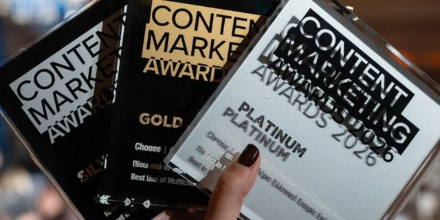Τρεις διακρίσεις για την Choose στα Content Marketing Awards